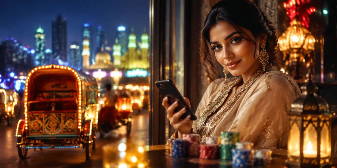 ঢাকায় মোবাইল ক্যাসিনো ইদ উৎসবের দৃশ্য